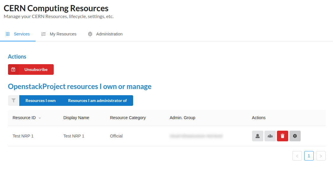 CERN OpenStack Projects